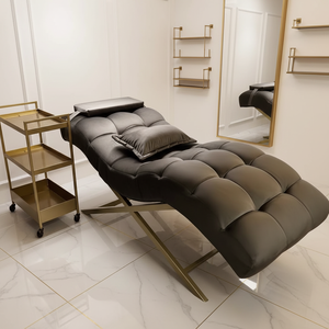 <span class=keywords><strong>Table</strong></span> <span class=keywords><strong>de</strong></span> <span class=keywords><strong>massage</strong></span> pliable <span class=keywords><strong>de</strong></span> luxe moderne Union Win avec design incurvé, lit <span class=keywords><strong>de</strong></span> beauté <span class=keywords><strong>pour</strong></span> salon <span class=keywords><strong>de</strong></span> beauté, usage commercial - Product Image 2