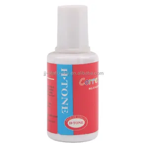 Vendita calda di correzione liquido per la scuola di cancelleria Quick dry multi purpose sicurezza mentale punta del pennello 15ml bianco fuori di correzione fluido