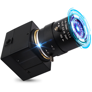 كاميرا كمبيوتر بتركيز متغير 5MP x x كاميرا ويب قريبة UVC CCTV كاميرا أمان USB صناعية للكمبيوتر - Product Image 1