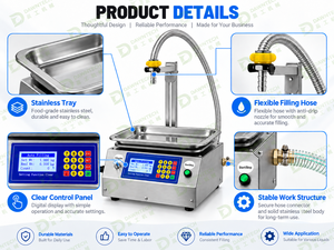 Machine de remplissage automatique d'huile pour huiles comestibles, huiles moteur, lubrifiants, détergents et liquides en bouteille - Product Image 5