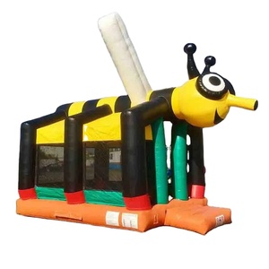 Puente inflable de castillo hinchable con tema de dinosaurio de alta calidad - Product Image 1