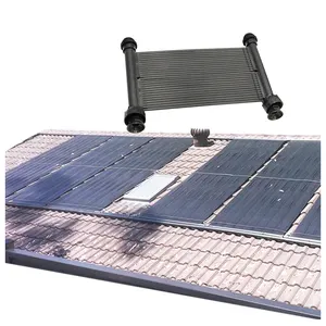 High quality professional custom rooftop solar inflatable heat pad swimming pool heating epdm controller system