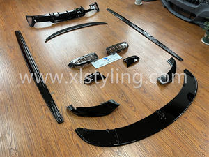 XLstyling voiture ABS MP M Performance Aero Kit carrosserie pare-chocs avant séparateur <span class=keywords><strong>becquet</strong></span> lèvre diffuseur arrière Grille pour <span class=keywords><strong>BMW</strong></span> F32 F33 F36 - Product Image 3