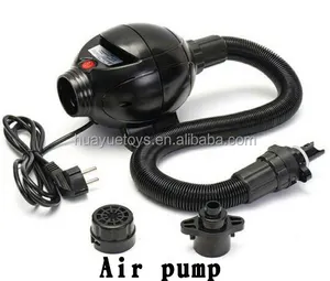 Electric air pump for inflatable swimming pool