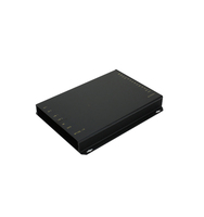 Boîtier en aluminium pour ECU, boîtier électronique extrudé sur mesure, boîtier d'alimentation pour amplificateur LED, boîtier de projet double système