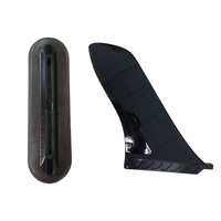 Fabricant de pagaie Sup gonflable 10 ''avec Surface en fibre de carbone, boîte américaine classique, aileron