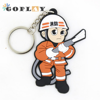 Disesuaikan logo oem karet 3d lembut pvc Gantungan Kunci lembut Pvc karet gantungan kunci 2d Anime gantungan kunci kustom Pvc Gantungan Kunci untuk hadiah