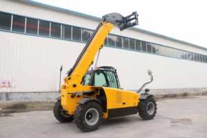 YHMG Teleskop lader 4 X4 Rad 3 Tonnen Last gewicht mit hydraulischem <span class=keywords><strong>Joystick</strong></span> und 7 Meter Heben - Product Image 5