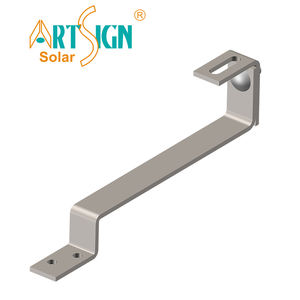 Crochet de <span class=keywords><strong>fixation</strong></span> <span class=keywords><strong>solaire</strong></span> en acier inoxydable SUS304 pour <span class=keywords><strong>toiture</strong></span> en tuiles bitumées, résistant aux charges de vent et de neige, pour système d'installation <span class=keywords><strong>solaire</strong></span> - Product Image 3