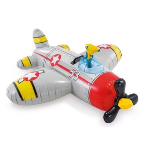 Mùa hè bên hồ bơi bơi vui vẻ trẻ em <span class=keywords><strong>Inflatable</strong></span> máy bay đi xe trên hồ bơi <span class=keywords><strong>Float</strong></span> bơi <span class=keywords><strong>Float</strong></span> - Product Image 3