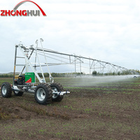 Système d'irrigation agricole métallique Pivot Sprinkler Core Pump Motor Gearbox Wheels Center Pivot Machine