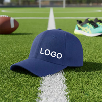 Gorras de Béisbol Deportivas Personalizadas al por Mayor, Unisex, de Seis Paneles, de Algodón, con Hebillas Metálicas, Bordadas a Mano, Transpirables, Impermeables, con Diseño de Puntos Cuatro
