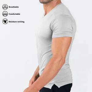 Özel erkek boy T-shirt baskı logosu % 100% pamuk artı boyutu tee gömlek büyük ve uzun boylu T-shirt gevşek fit t shirt