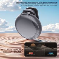 Microphone cravate sans fil à condensateur magnétique portable et léger SX19 avec connecteur Type-C pour smartphones et vlogs