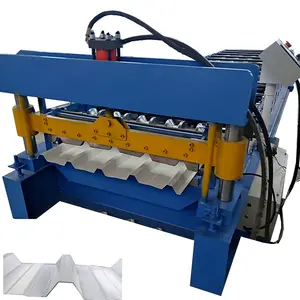Máquina de fabricación de láminas de techo Ibr de alto rendimiento Máquina formadora de rollos de teja trapezoidal Fabricación de máquinas de láminas de techo Ibr