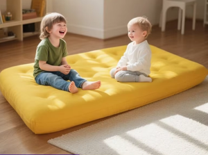 Colchón Inflable Infantil para Acampar al Aire Libre y Siesta en Casa, Cama Individual, Inflado por Aire, Personalizable, Transfronterizo - Product Image 2