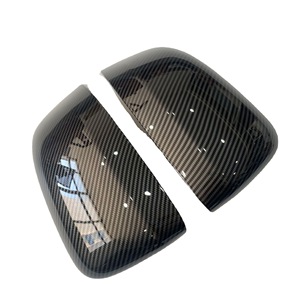Coques de rétroviseurs Jeep Grand Cherokee Dodge, noir brillant, carbone ABS, ensemble complet - Product Image 5