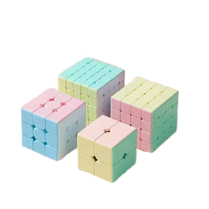 カラフルなマカロンキューブ型クリエイティブな菓子の魔法の世界 - Product Image 3