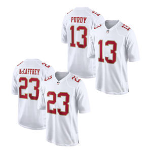 قميص كرة القدم الأمريكية الأبيض لفريق سان فرانسيسكو توندرا 2026، زي رياضي مخصص للشباب مطرز ومخيّط - Product Image 1