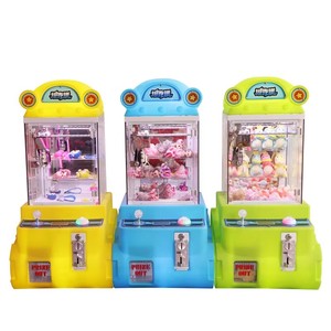 Mesin Crane Koin Logam Lifun, Permainan Penjepit Boneka Kecil, Portabel, Ringkas, <span class=keywords><strong>Mini</strong></span> untuk Hiburan Anak-Anak - Product Image 4