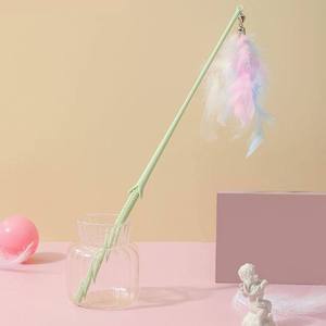 <b>Toys</b> for Pets Wholesale Pet <b>Interactive</b> Movement <b>Cat</b> Teaser <b>Toys</b> Bell Feather for <b>Cats</b> <b>Interactive</b> Movement <b>Toy</b> - Product Image 5