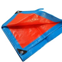Bâche PE double face enduite, imperméable, résistante aux UV, anti-déchirure, coupe-vent, lisse, personnalisable, taille moyenne