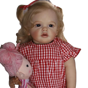 Bebé enorme de 70CM ya terminado como en la imagen Betty <span class=keywords><strong>Reborn</strong></span> niño niña princesa muñeca de <span class=keywords><strong>arte</strong></span> coleccionable de alta calidad - Product Image 1