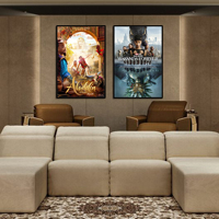Acrylique ultra mince boîte à lumière signe affichage 3D LED publicité boîtes à lumière led mince boîte à lumière conseil pour boutique menu film