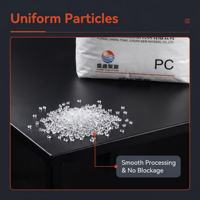 Granulés de polycarbonate PC LIHUAYI WY-106BR de haute qualité, matière première transparente en résine PC bleue