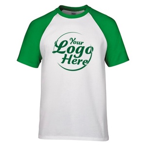 เสื้อยืดคอกลมสีพื้นสไตล์ลำลองสำหรับผู้ชาย ผ้าฝ้าย 100% แห้งเร็ว แขนเสื้อแบบแร็กแลน ทรงปกติ ไม่ยับ - Product Image 1