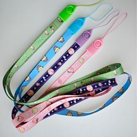 Lanière de cou à dégagement rapide personnalisée par sublimation pour talkies-walkies vidéo pour enfants, jouet pour enfants, vente en gros