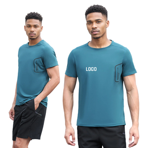 T-shirts de sport unisexe personnalisés avec logo, 90,3 % polyester, 9,7 % élasthanne, pour la musculation et l'entraînement - Product Image 1