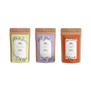 Sachet en papier kraft biodégradable refermable avec fermeture éclair, impression personnalisée du logo, pour en-cas et biscuits, emballage alimentaire en papier kraft - Product Image 5