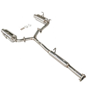 Phù hợp với 00-06 HONDA S2000 2.5 không gỉ "catback hệ thống ống xả 3.5" Muffler <span class=keywords><strong>tip</strong></span> - Product Image 3