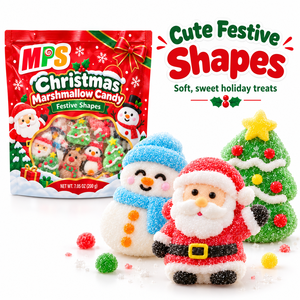 Funny Design Halal <strong>Gift</strong> Packing Christmas Snowman Cartoon <strong>Marshmallow</strong> - Product Image 2