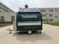 Cuisine mobile entièrement équipée, barbecue, camion de restauration rapide, remorque de camion de restauration