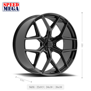 <b>Polished</b> Custom Wheels Off Road Deep Concave 17.5*6.0 Inch <b>Polished</b> Durable Forged Aluminum Alloy Truck <b>Car</b> Wheels - Product Image 3