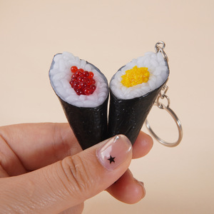 Colgante/Amuleto de comida realista estilo japonés, un pequeño regalo para restaurantes japoneses y un artículo decorativo para alga nori. - Product Image 3