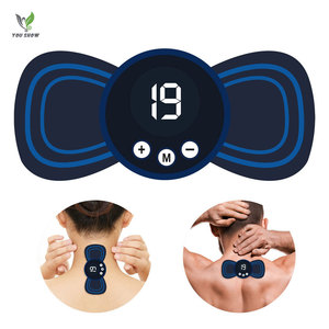 <span class=keywords><strong>Mini</strong></span> PU patch tragbares Massagegerät elektronisches Nackenrücken Beinarm-Massagegerät - Product Image 1