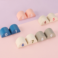 Ville blocs de construction 115 pièces voiture et maison briques premiers jouets éducatifs en bois jouet bloc couleur boîte unisexe personnage en bois 100