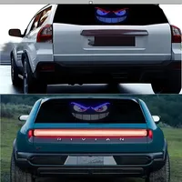 Nouvelles feux arrière décoratifs LED « Devil Eye » pour voiture, lumière d'avertissement rouge dynamique « Demon Eyes », lumière d'ambiance 12V, montage universel, garantie 1 an