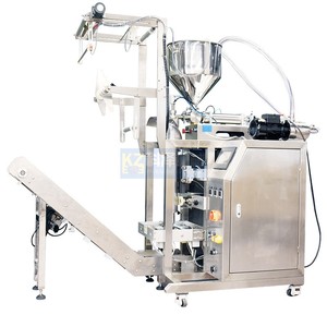 Máquina de envasado automático para sobres de forma irregular Muestras de detergente para ropa y limpiador de vidrio - Product Image 1