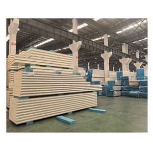 Panneau sandwich PU PIR EPS pour chambre froide, panneau d'isolation en <span class=keywords><strong>polyuréthane</strong></span>, panneau mural et de toiture, isolation thermique pour bâtiment de chambre froide - Product Image 3