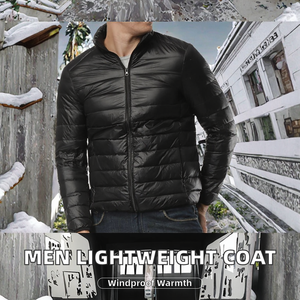 Men's Thick Bomber Jacket Full Zip Water Resistant Quilted Lined Winter Casual Hooded Finished - Product Image 2