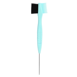 <span class=keywords><strong>Peigne</strong></span> à <span class=keywords><strong>queue</strong></span> de rat multifonction 3 en 1 à double usage avec aiguille en acier Brosse à sourcils <span class=keywords><strong>Peigne</strong></span> de contrôle des cheveux - Product Image 2