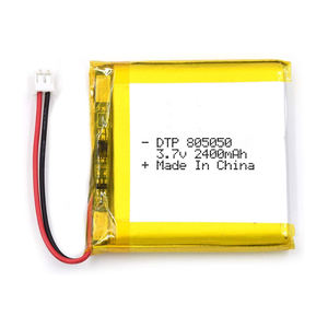 리튬 DTP805050 오토바이 배터리 <span class=keywords><strong>2400mAh</strong></span> 폴리머 3.7v <span class=keywords><strong>lipo</strong></span> 배터리 - Product Image 2