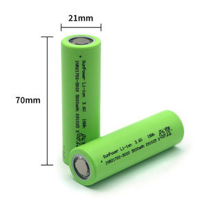 Новая аккумуляторная батарея Sunpower 21700 5000 мАч 3.7В, перезаряжаемая, жидкотекучая, INR21700 50SE, 1000 циклов, замена 50S/50E/P42A для FPV дронов - Product Image 6