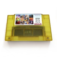 Super 110 en 1 et 68 en 1, cartouche de jeu multi-jeux filaire OEM 16 bits violet/jaune pour SNES CN/GUA Origin