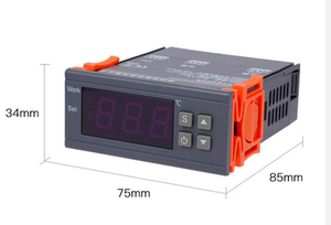 Controlador de Temperatura MH1210W 10A 12V 24V 220V, Termostato Regulador con Sensor -50~110C, Calefacción y Refrigeración MH-<span class=keywords><strong>1210W</strong></span> <span class=keywords><strong>1210W</strong></span> - Product Image 6