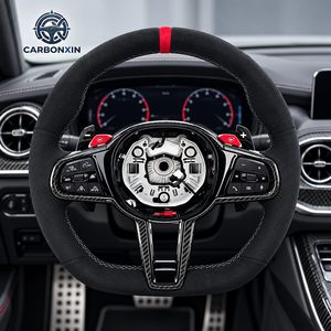 Volante Deportivo Personalizado de 3 Palancas y 35 mm para A90 Supra Mk5, 330i/G30 540i/G20 G80 M3/X5/G05 G42 G01 X3 M2/G87 G26 - Product Image 2